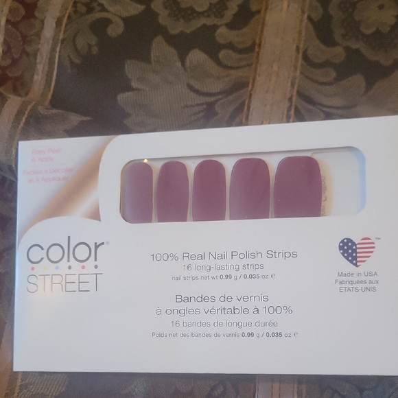 Color Street Other - Color Street Nail Polish Strips in Purple London Calling Color